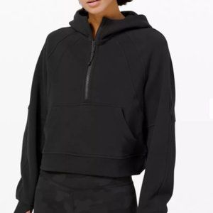 Lululemon Scuba Oversized Half-Zip Hoodie Black XS/S